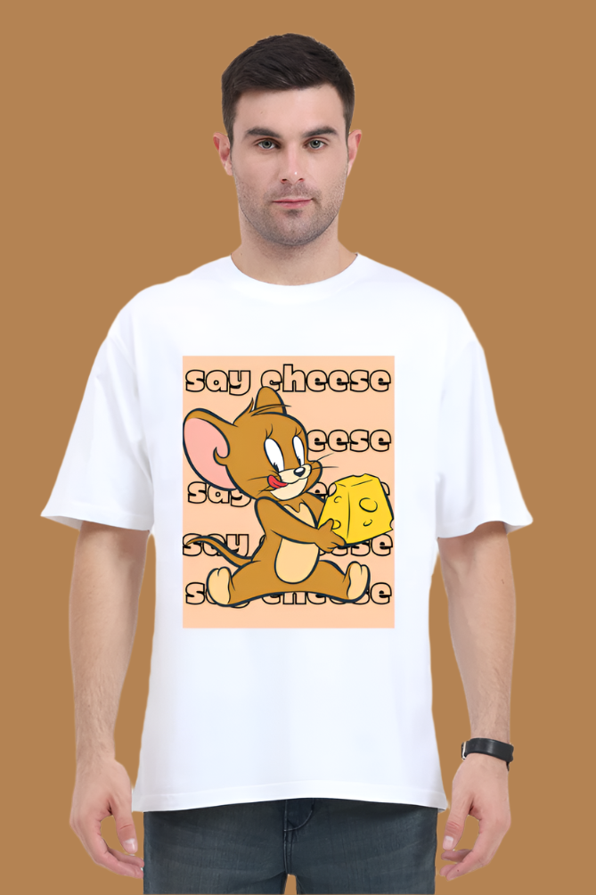 JERRY Say cheese Oversized tee