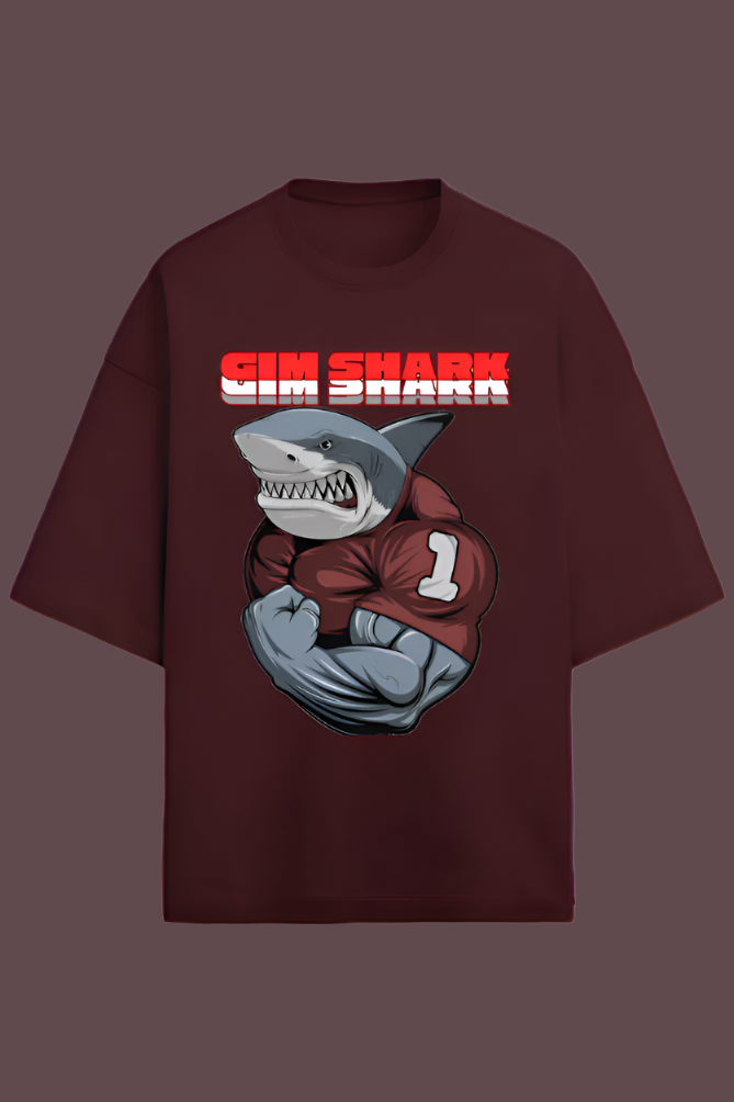 GIMSHARK  TERRY oversized tee