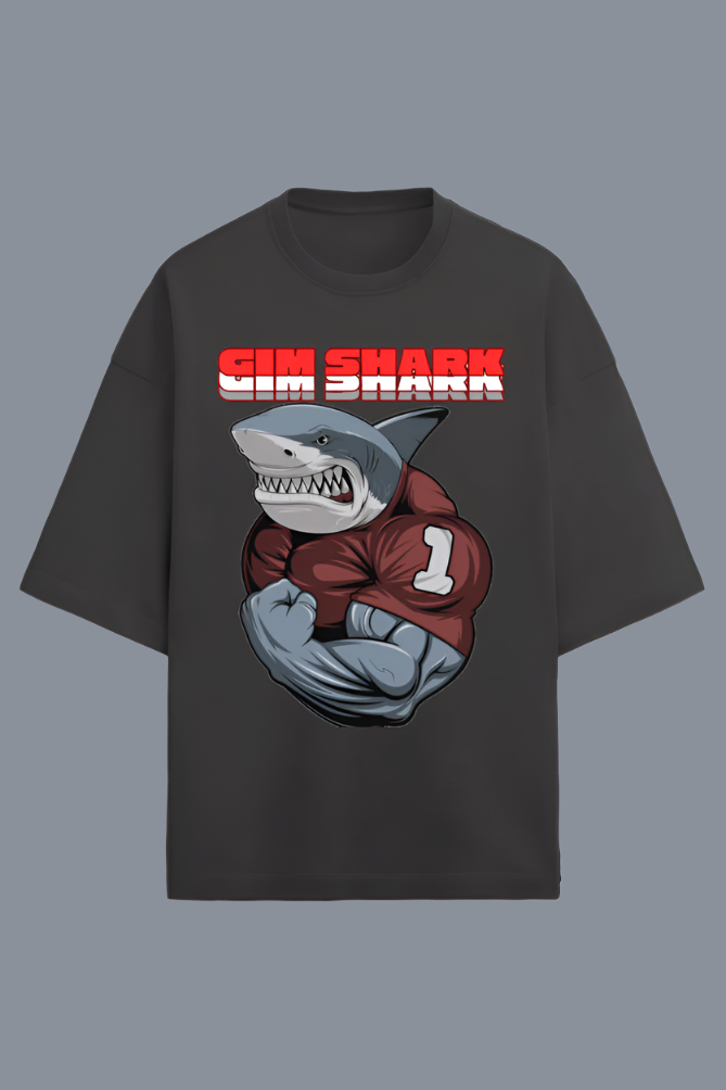 GIMSHARK  TERRY oversized tee