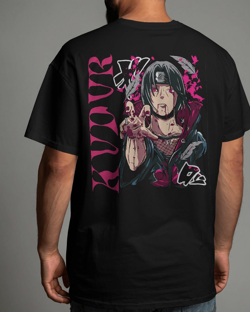 KVDVR X ITACHI UCHIHA oversized tee